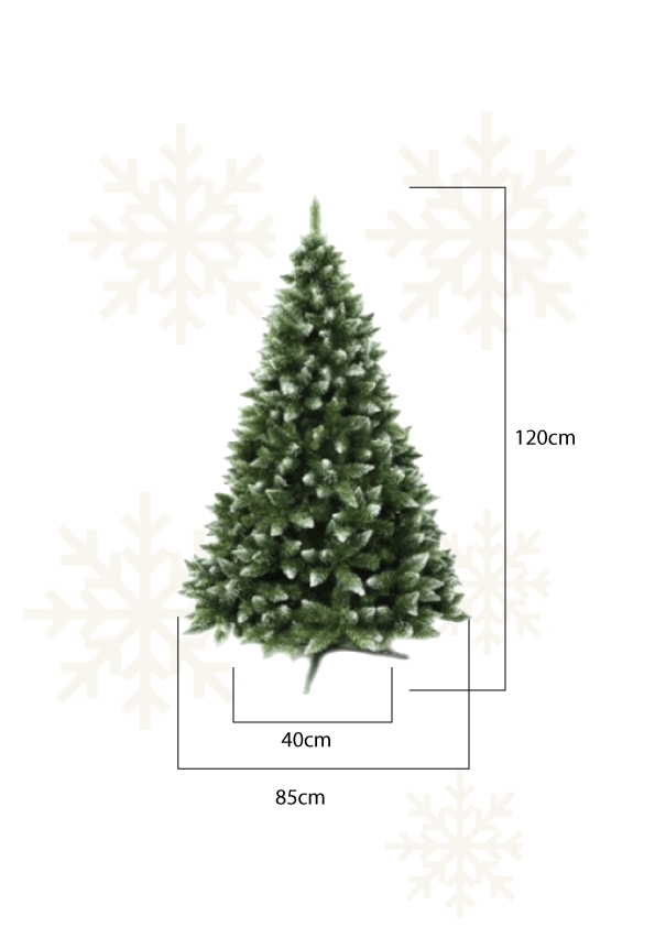 Vianočný-stromček-Jedľa-120cm-horská-Luxury